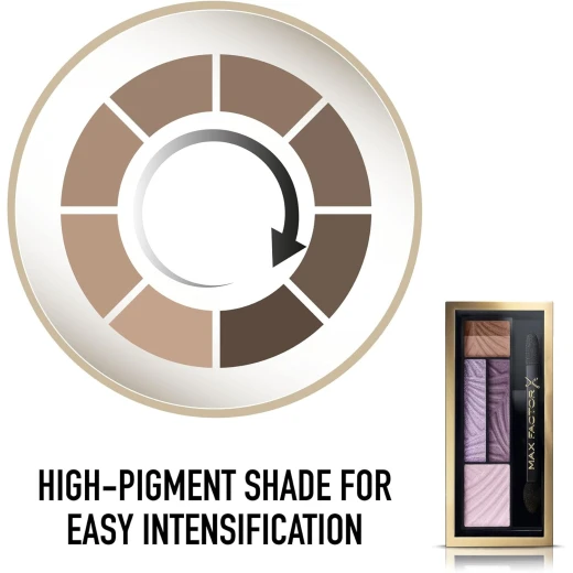 Max Factor Smokey Eye Drama Kit, Eyeshadow Palette 1.8 gm, 04 Luxe Lilacs - Max Factor - Image 5