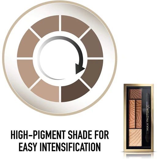 Max Factor Smokey Eye Drama Kit, Eyeshadow Palette 1.8 gm, 03 SUMPTUOS GOLD - Max Factor - Image 2