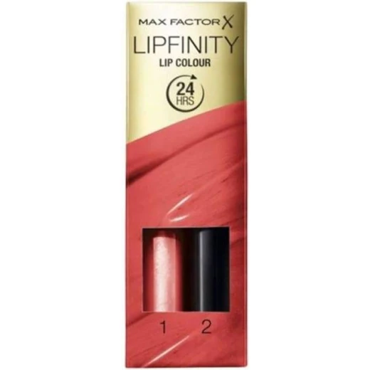 Max Factor Lipfinity Matte Lipstick 127 So Alluring Long Lasting Lip Color with Topcoat for Women