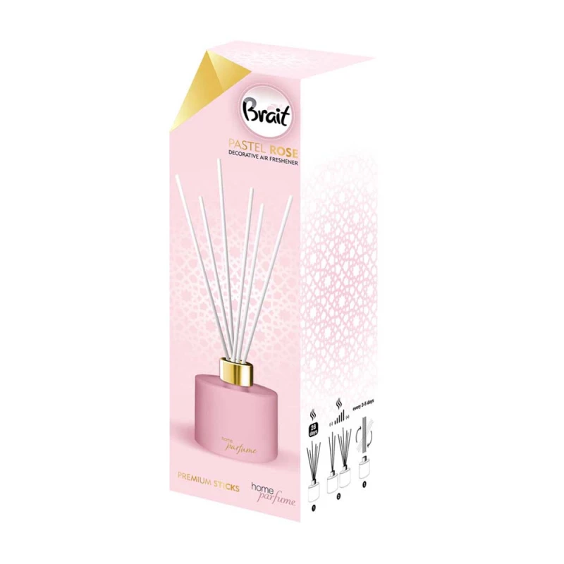 برايت معطر جو ديكوري بريميوم باستيل روز 100 مل - بريت روم