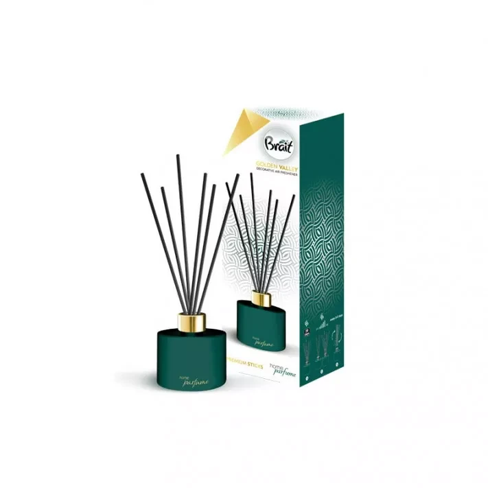 برايت بريميوم جولدن فالي - أعواد البخور 100 مل - بريت روم