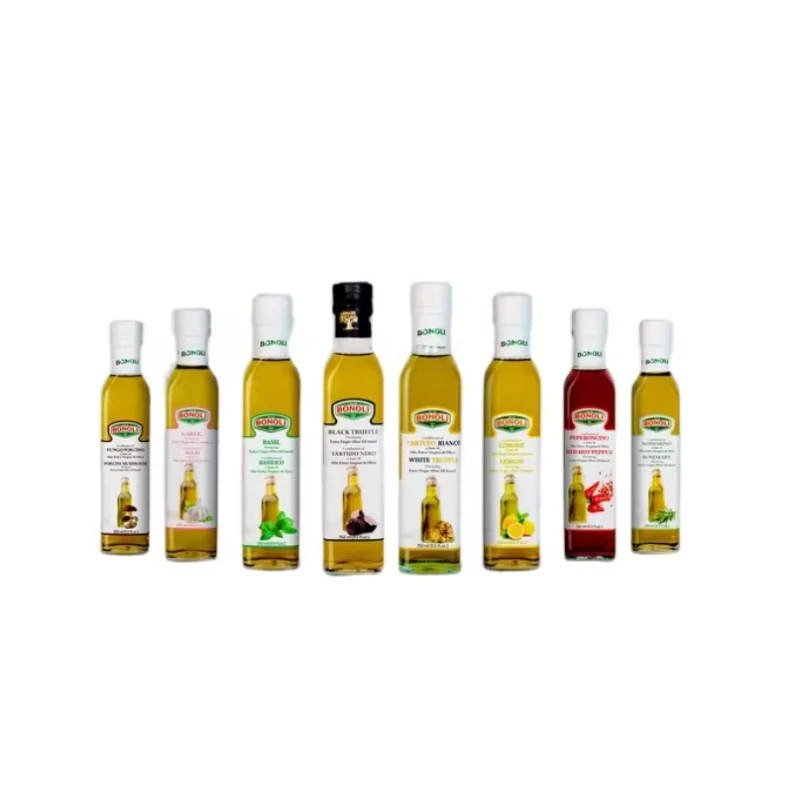 بونولي زيت زيتون طبيعي معطر وفول السمسم 250 مل - BONNI