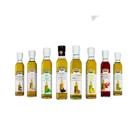 زيت الزيتون العطري Bonoli مع الفلفل الحار 250 مل للطبخ والتوابل المعبأة في زجاجات - BONNI