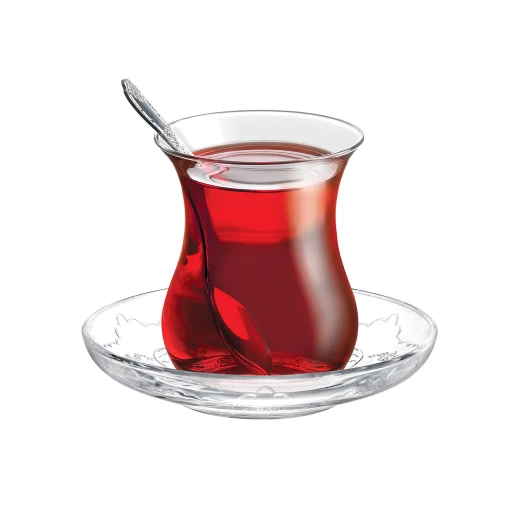 روزالين 6 صحون زجاجي للشاي, من مدام كوكو - مدام كوكو - Image 3
