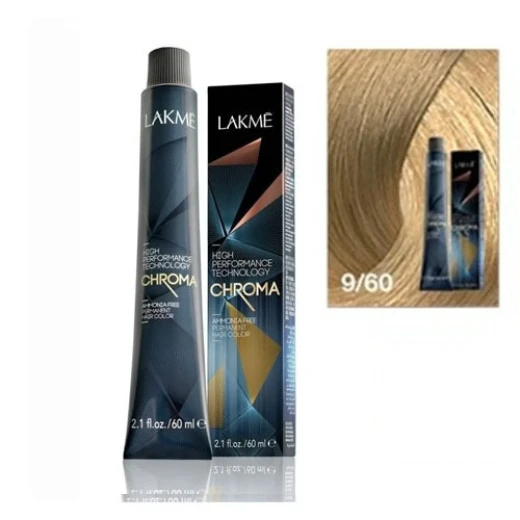 Lakme Chroma Chestnut Very Light Blonde Cream Hair Color 9/60 Lakme Chroma Chestnut Very Light Blonde Cream Hair Color 9/60