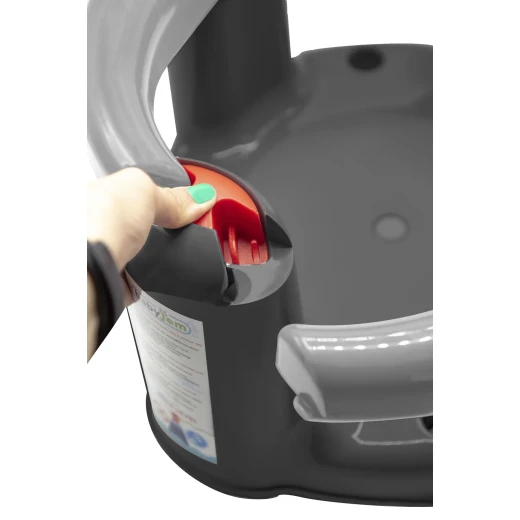 BabyJem Bathing and Feeding Chair, Gray 33 x 34 x 26 cm - Ambientair - Image 3