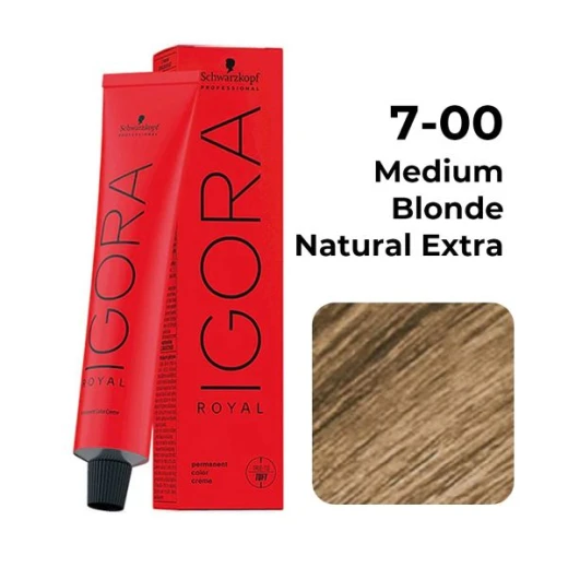 Schwarzkopf Professional Igora Royal Permanent Color Creme 7-00 Schwarzkopf Professional Igora Royal Permanent Color Creme 7-00