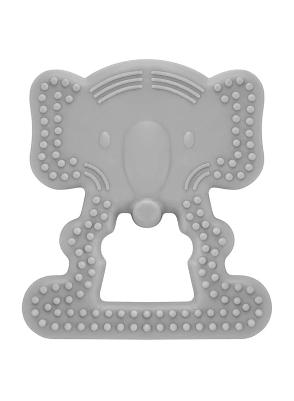Babyjem Baby Teethering Elephant Gloves, 3+ Months, Grey - BabyJem