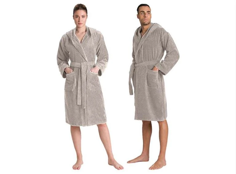Cannon Plain Bathrobe 100% Cotton, M Canvas, 1 Piece - BabyJem