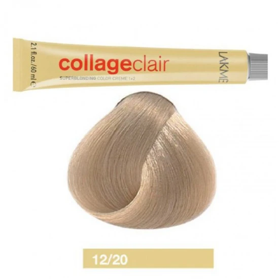 Lakme Collage Clair Superblonding Pearl Light Blonde Cream Hair Color 12/20 - lakme