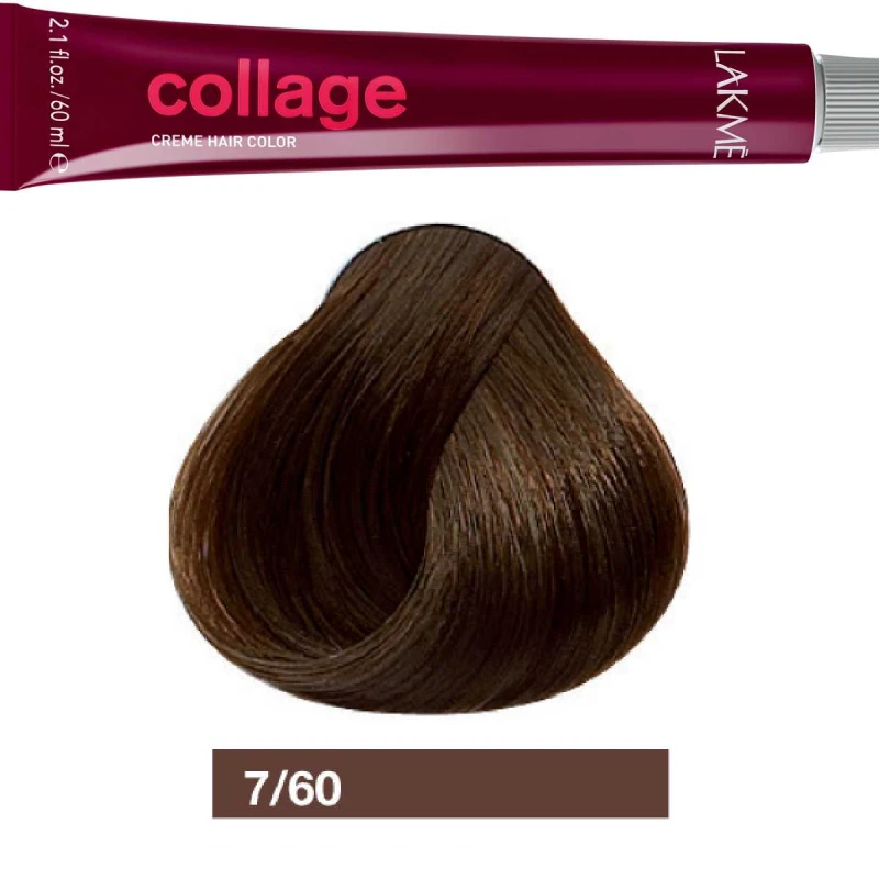 Lakmé Chroma 7/60 Permanent Hair Colour 60ml - lakme