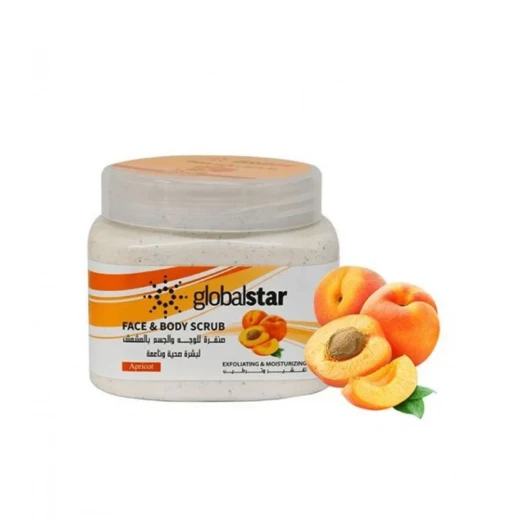Global Star Apricot Face & Body Scrub 500ml Global Star Apricot Face & Body Scrub 500ml