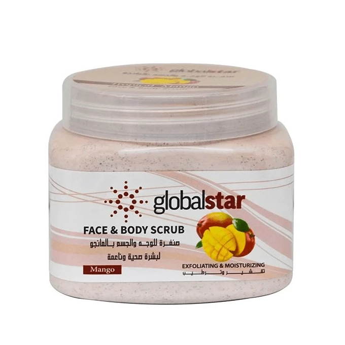 Globalstar Mango Face and Body Scrub - 500Ml - Globalstar