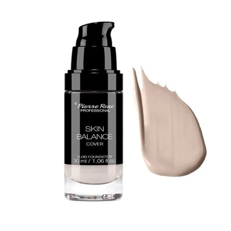 Pierre Rene Skin Balance Cover Cool Ivory Foundation No.19 - Pierre Rennes