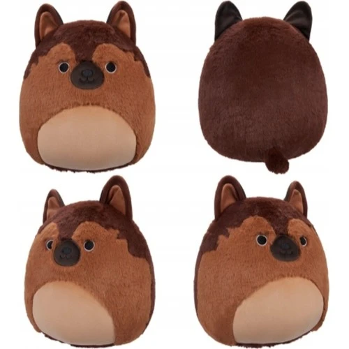 Squishmallows 12" Stackable Fuzzamallow Mario Brown Germen Shepard - Squishmallows - Image 2