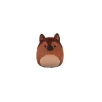 Squishmallows 12" Stackable Fuzzamallow Mario Brown Germen Shepard - Squishmallows