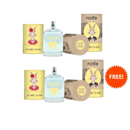 عطر روفا للبنات ,اسبانيا+ القطعة الثانية مجاناً , 100 مل