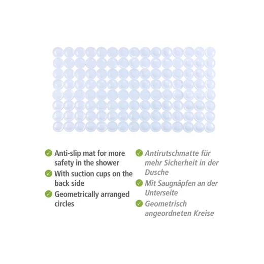 Wenko Safety Mat Belem 67.5 x 36 cm White - Winko - Image 3