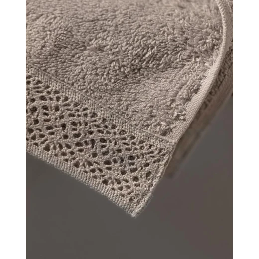 منشفة يد أنجيليك - رمادي - 30*45 سم من مدام كوكو - مدام كوكو - Image 2