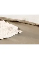 شير طقم غطاء لحاف مزدوج مطبوع - بيج مدام كوكو - مدام كوكو - Image 3
