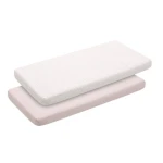 Cambrass 2 Fitted Sheet 60*120 Liberty Pink - Cambrass