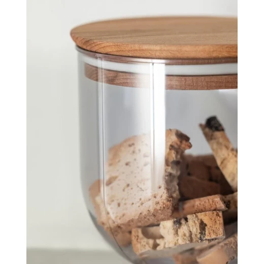 Madame Coco Marion Storage Container with Wooden Lid 900ml - Madame COCO - Image 4
