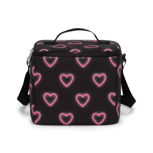 JanSport Super Snack Lunch Bag, Happy Heart Black - JanSport - Image 7