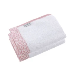 Cambrass Set Of 2 Towels, Pink