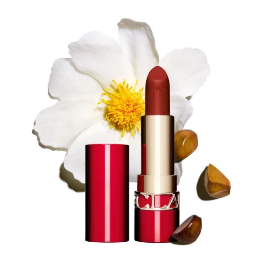 Clarins Joli Rouge Velvet Matte Lipstick Intense Color Hydrating Long Lasting Makeup Refillable Tube Clarins Joli Rouge Velvet Matte Lipstick Intense Color Hydrating Long Lasting Makeup Refillable Tube
