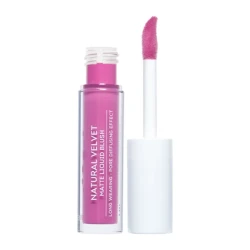 Seventeen Natural Velvet Matte Liquid Blush Pink 5ml Long Lasting Makeup for Smooth Complexion & Blurring Effect