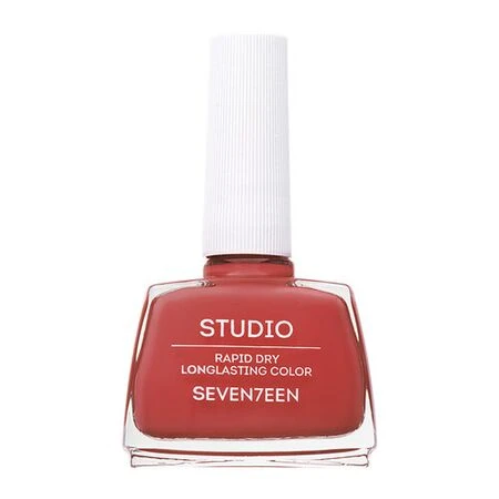 Seventeen Studio Rapid Dry Nail Polish Shade 233 | Long Lasting Chip Resistant Manicure 12ml | Glamorous Shine