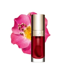 Clarins Lip Comfort Oil Honey Hydrating and Plumping Lip Treatment 7ml Provides Nourishment and High Shine for Visible Lip Enhancement, Offers a Comfortable Finish