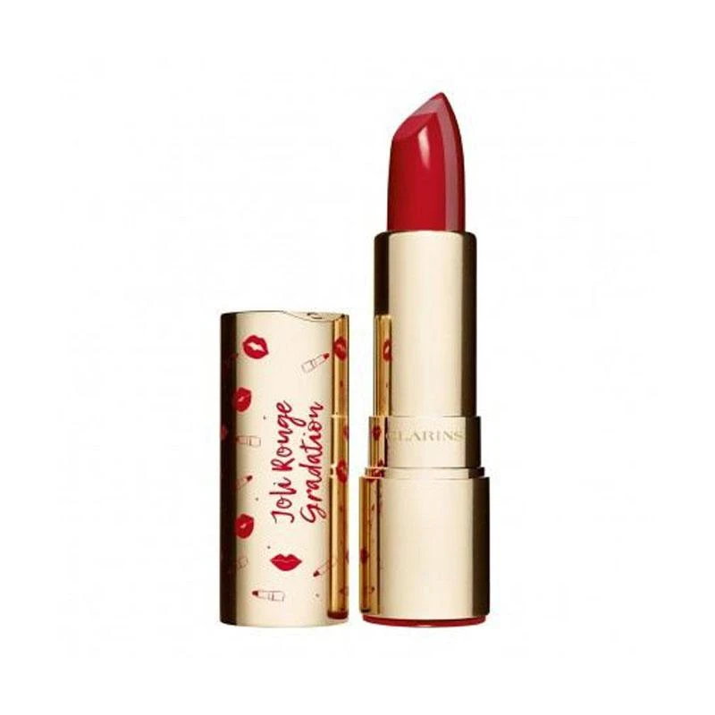 Clarins Joli Rouge Gradation Lipstick 801 Dual Shade for Fuller Lips Moisturizing Lip Color - Clarins