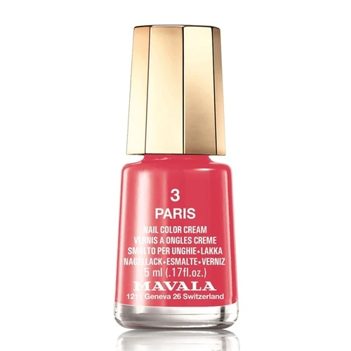 Mavala Paris Shade 3 Long Lasting Nail Polish 5ml Chip Resistant Manicure Classic Color Mavala Paris Shade 3 Long Lasting Nail Polish 5ml Chip Resistant Manicure Classic Color