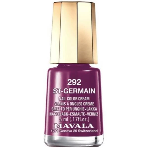 Mavala 292 Long Lasting Chip Resistant Nail Polish 5ml Travel Size Manicure Essential - Mavala