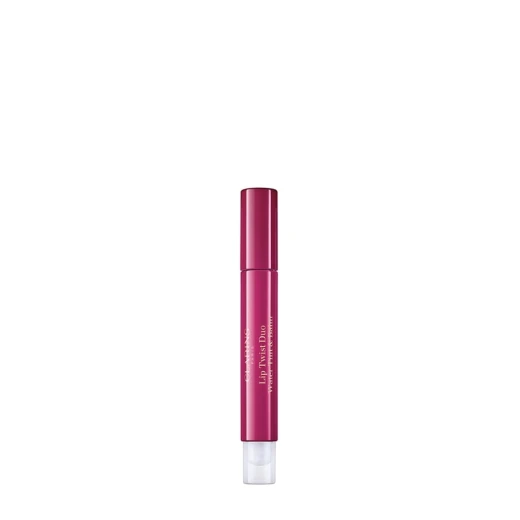 مجموعة مكياج بلسم شفاه Clarins Lip Twist Duo 02 Purple Escape ثنائي اللون طويل الأمد مجموعة مكياج بلسم شفاه Clarins Lip Twist Duo 02 Purple Escape ثنائي اللون طويل الأمد