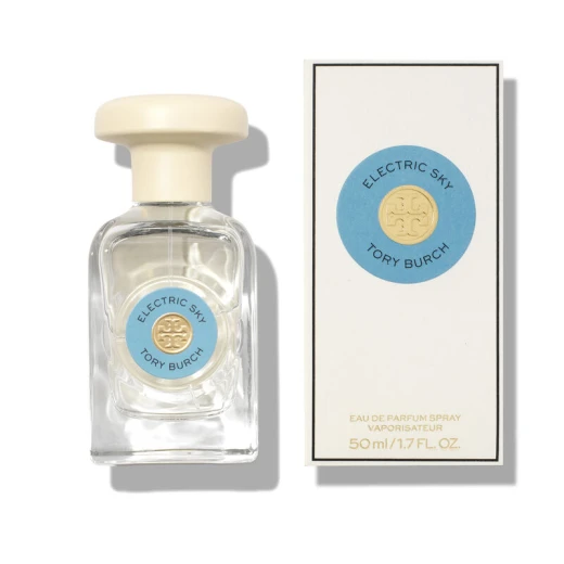 Tory Burch Electric Sky Eau de Parfum 50ml Women's Fragrance Refreshing Floral Scent Daily Wear Tory Burch Electric Sky Eau de Parfum 50ml Women's Fragrance Refreshing Floral Scent Daily Wear