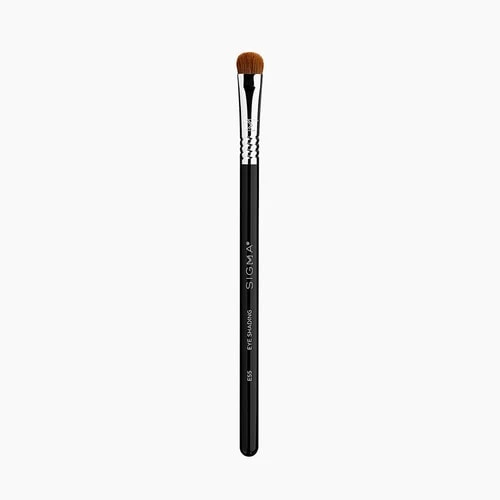 Sigma Beauty E55 Eye Shading Brush for Flawless Eyeshadow Application Soft Dense Bristles Makeup Tool - Sigma beauty