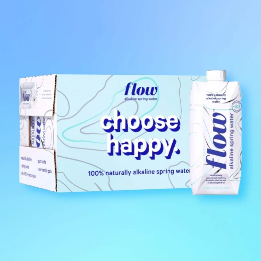 Flow  Original Alkaline Spring Water 500ml - Flow - Image 2