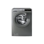 غسالة ملابس H-Wash 300 سعة 9 كجم وسرعة دوران 1400 دورة في الدقيقة، جرافيت، NFC، 14/30/4 4 دقيقة سريعة، رقمية H3W 49TGGE-80من هوفر - هوفر
