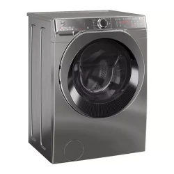 Hoover Wash 600 Washer and Dryer – 10 kg Capacity – Wi-Fi Built-in – Graphite Color – Model H6DPB6106BCR8-80 – A practical design that combines efficient washing and drying with smart remote control via the app