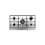 The Candy Stainless Steel 5-Burner Gas Hob (90.9 cm) for professional kitchen cooking features an efficient and durable design, providing superior performance for cooking enthusiasts Enjoy precise temperature control and easy cleaning - Candy