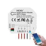 واي فاي مفتاح الإضاءة الذكي 3 4 عصابة 1 2 طريقة وحدة مفتاح المنزل اللاسلكي وحدات من مويس - مويس