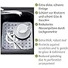 Wenko Sink Mat Kristall Angled Transparent - Wenko - Image 2