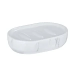 Wenko Soap Dish Adrada  White Marble - Wenko