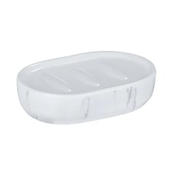 Wenko Soap Dish Adrada  White Marble