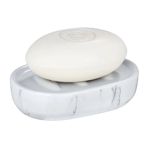 Wenko Soap Dish Adrada  White Marble - Wenko - Image 2