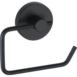 Wenko Toilet Paper Holder Vacuum-Loc Milazzo  Black