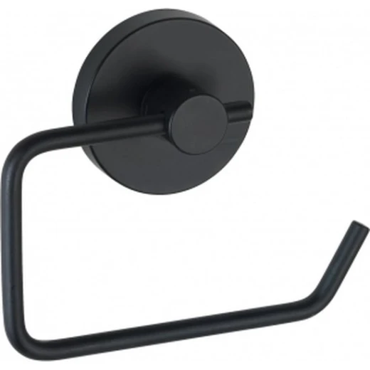 Wenko Toilet Paper Holder Vacuum-Loc Milazzo Black Wenko Toilet Paper Holder Vacuum-Loc Milazzo Black