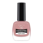 Golden Rose Keratin Nail Polish 18 Long Lasting Chip Resistant Manicure Women's Polish - Golden rose